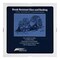 Ambiance Break-Resistant Picture Frame Glass and Backing 12"X12" for Replacement or Empty Frames, 2mm Thick, Rounded Edges for Safe Handling, White Corrugated Cardboard